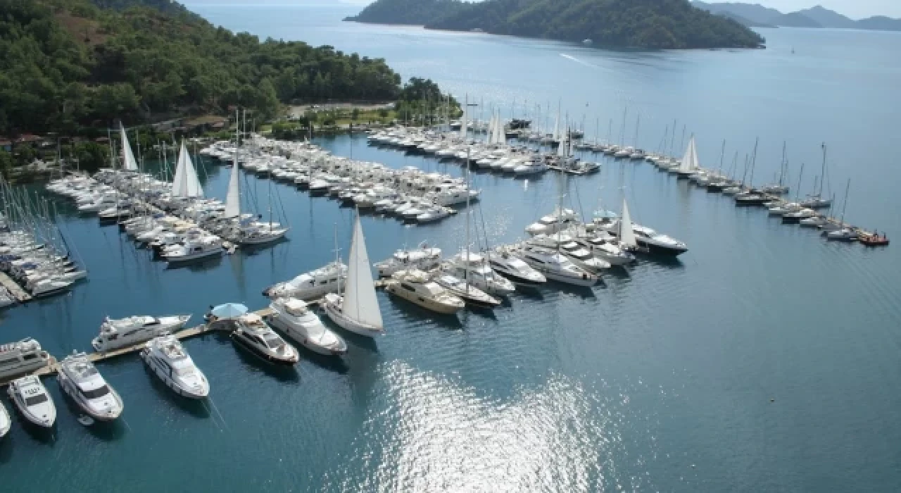 Göcek'te tekne bağlamanın geceliği 1200 Euro'ya çıktı