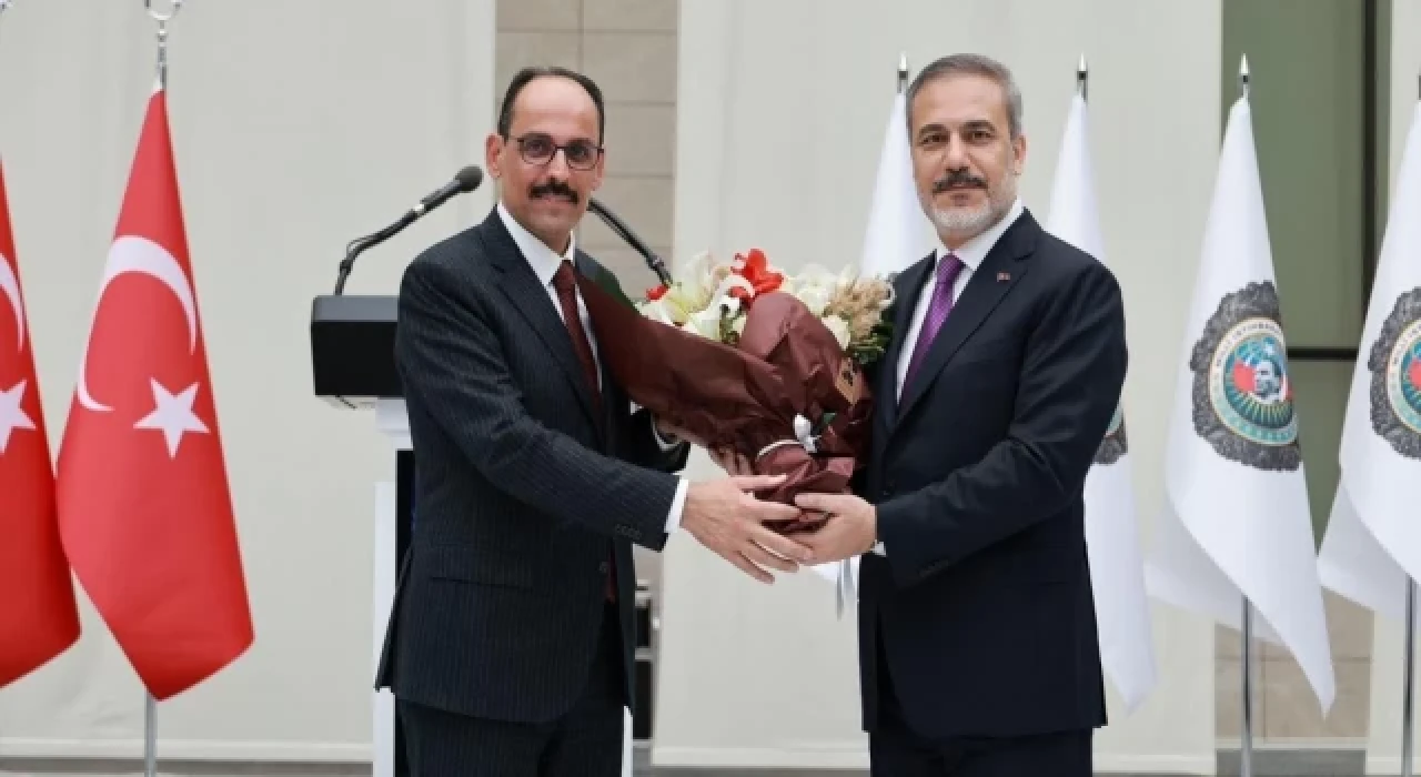 İbrahim Kalın, MİT Başkanlığı görevini devraldı