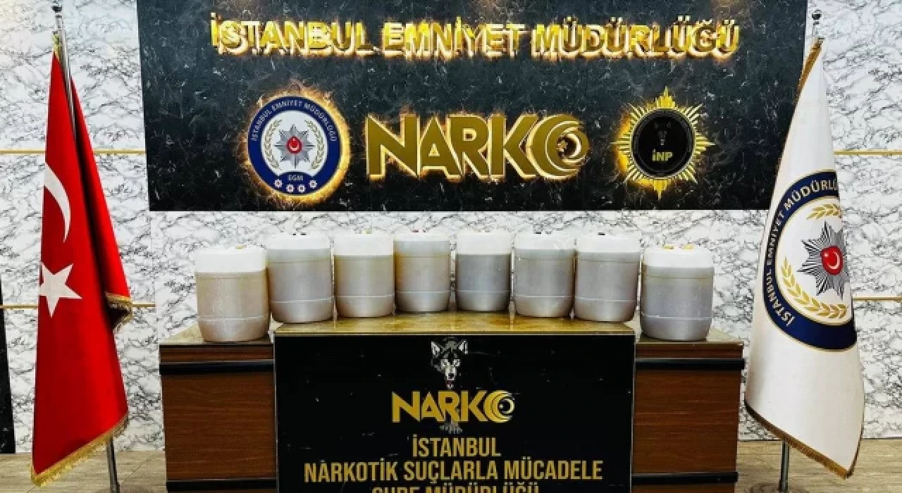 İstanbul'da 530 kilo metamfetamin bulundu