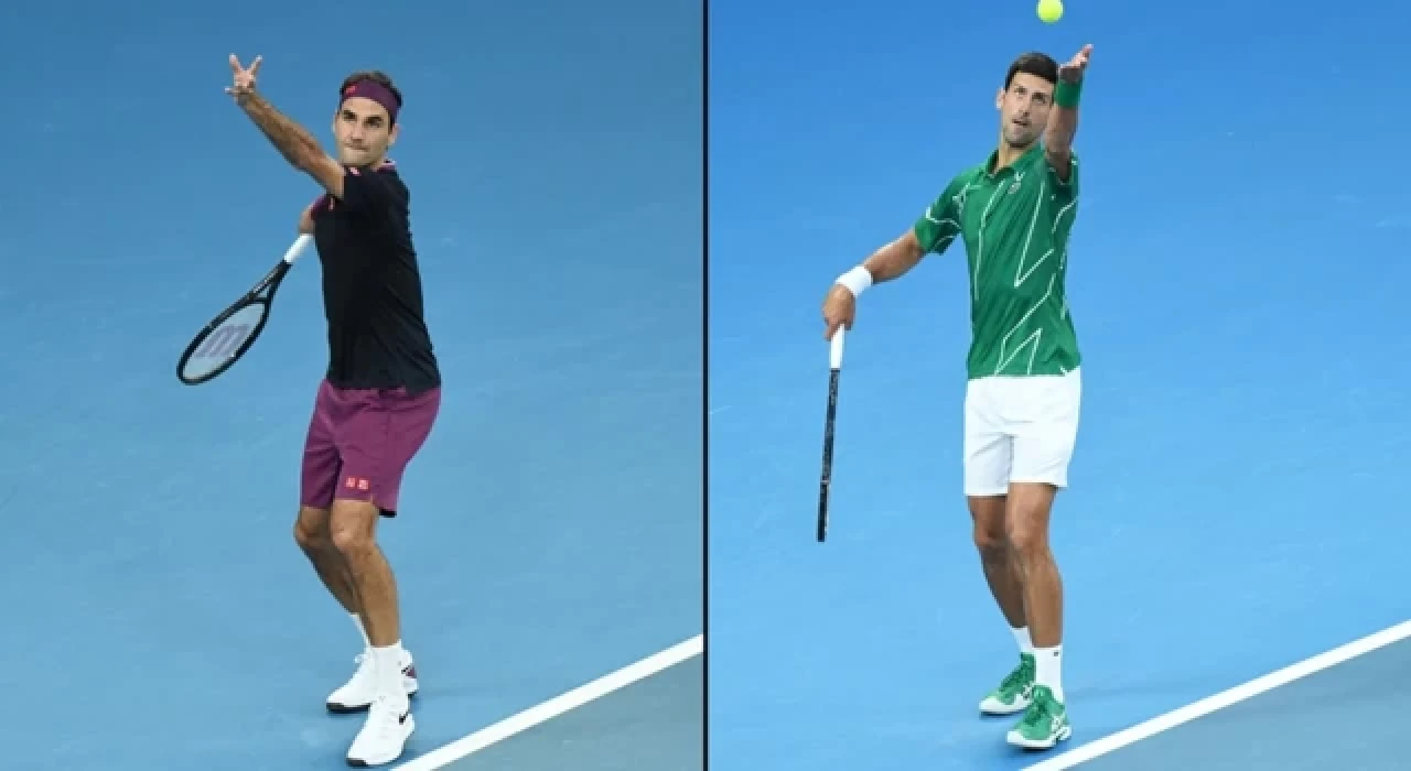 Kortta Djokovic, kort dışında Federer kazandı