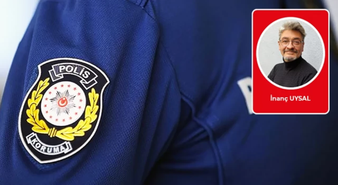 "Sabıkası kabarık polis!"