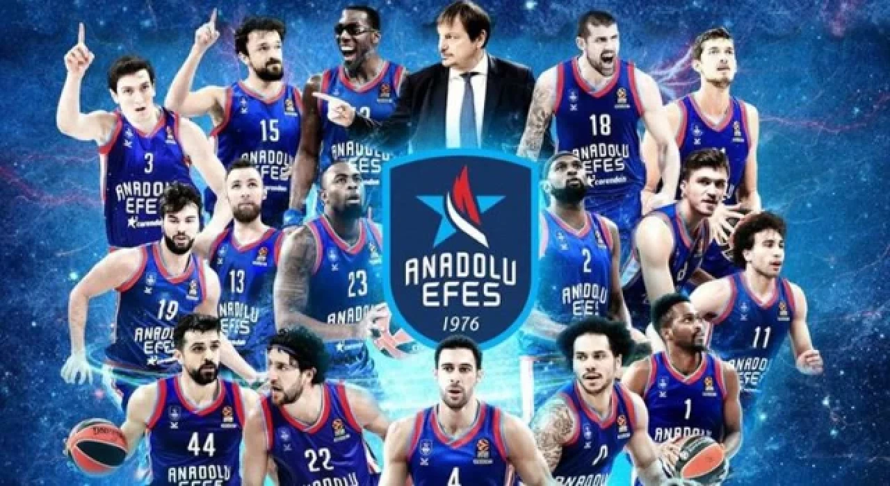 Türkiye Sigorta Basketbol Süper Ligi’nde şampiyon Anadolu Efes!