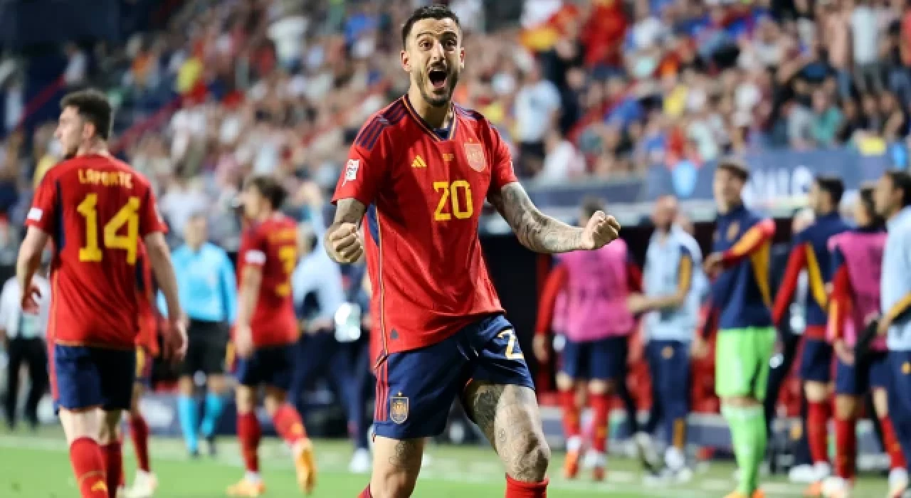 UEFA Uluslar Ligi'nde ikinci finalist İspanya oldu