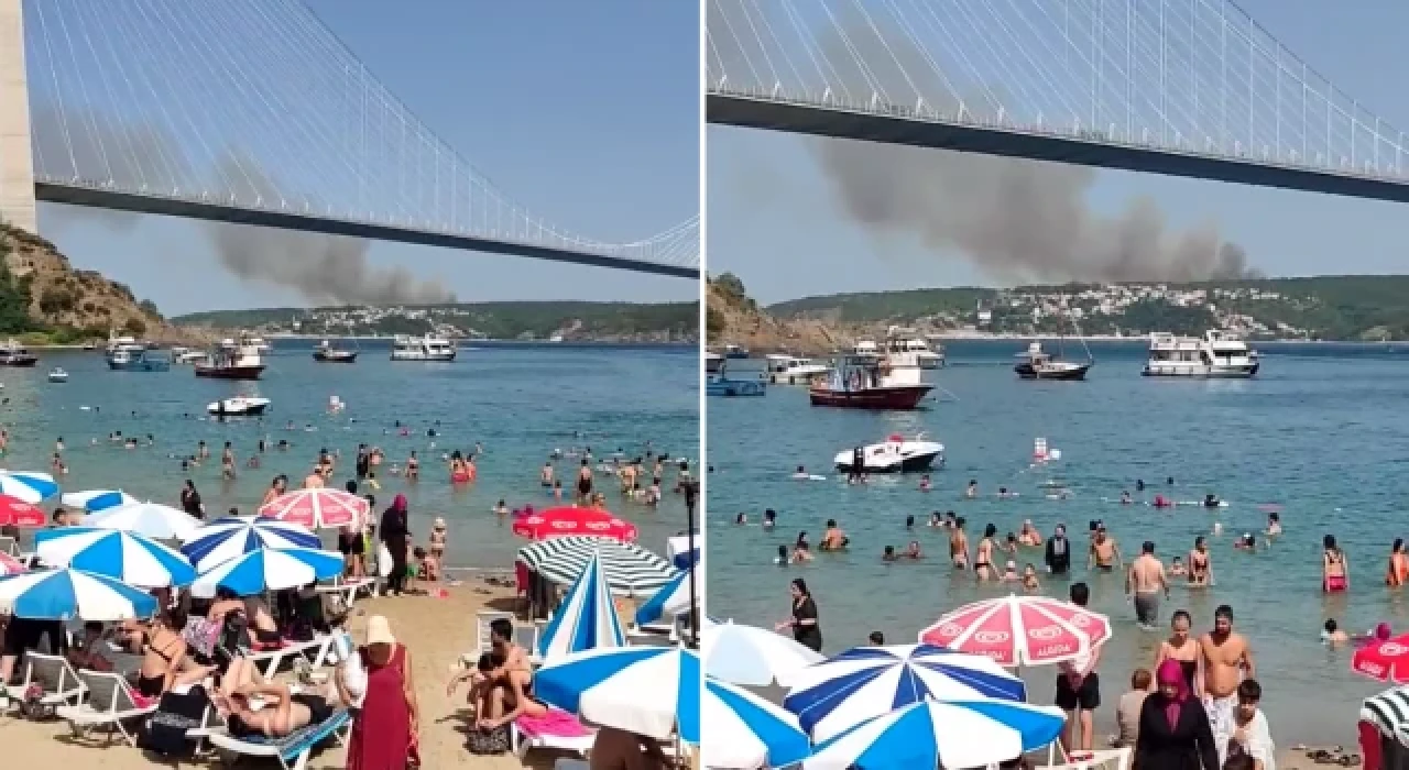 İstanbul, Beykoz'da orman yangını