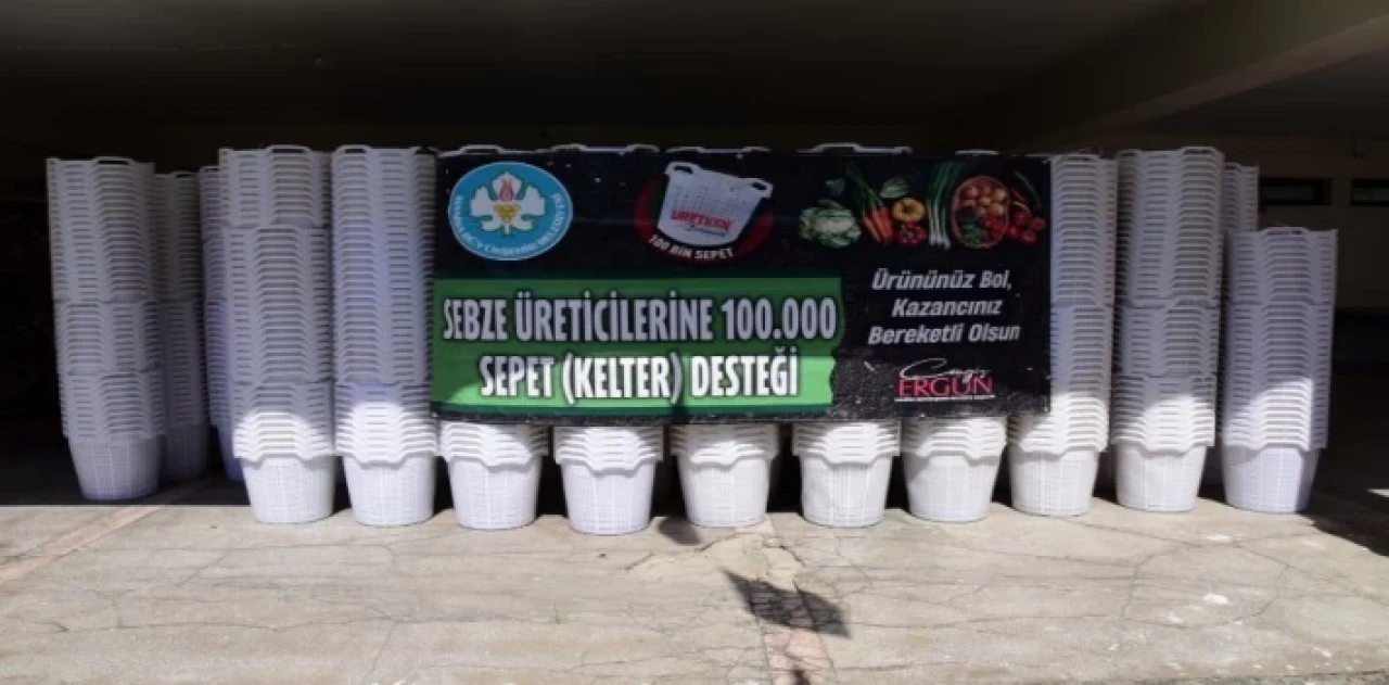 Manisa Salihlili üreticilere ’sepet sepet’ destek