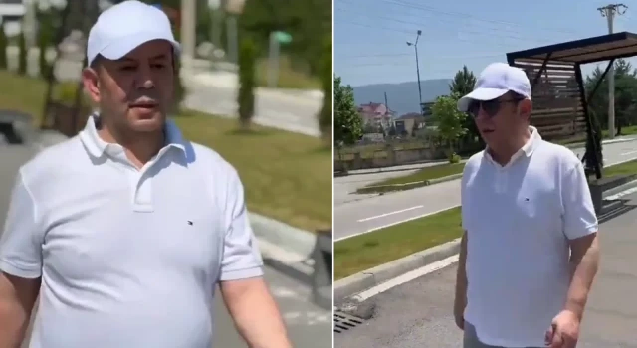 Tanju Özcan, 'Kılıçdaroğlu'nu indirmek' için CHP Genel Merkezi'ne yürüyüşüne başladı