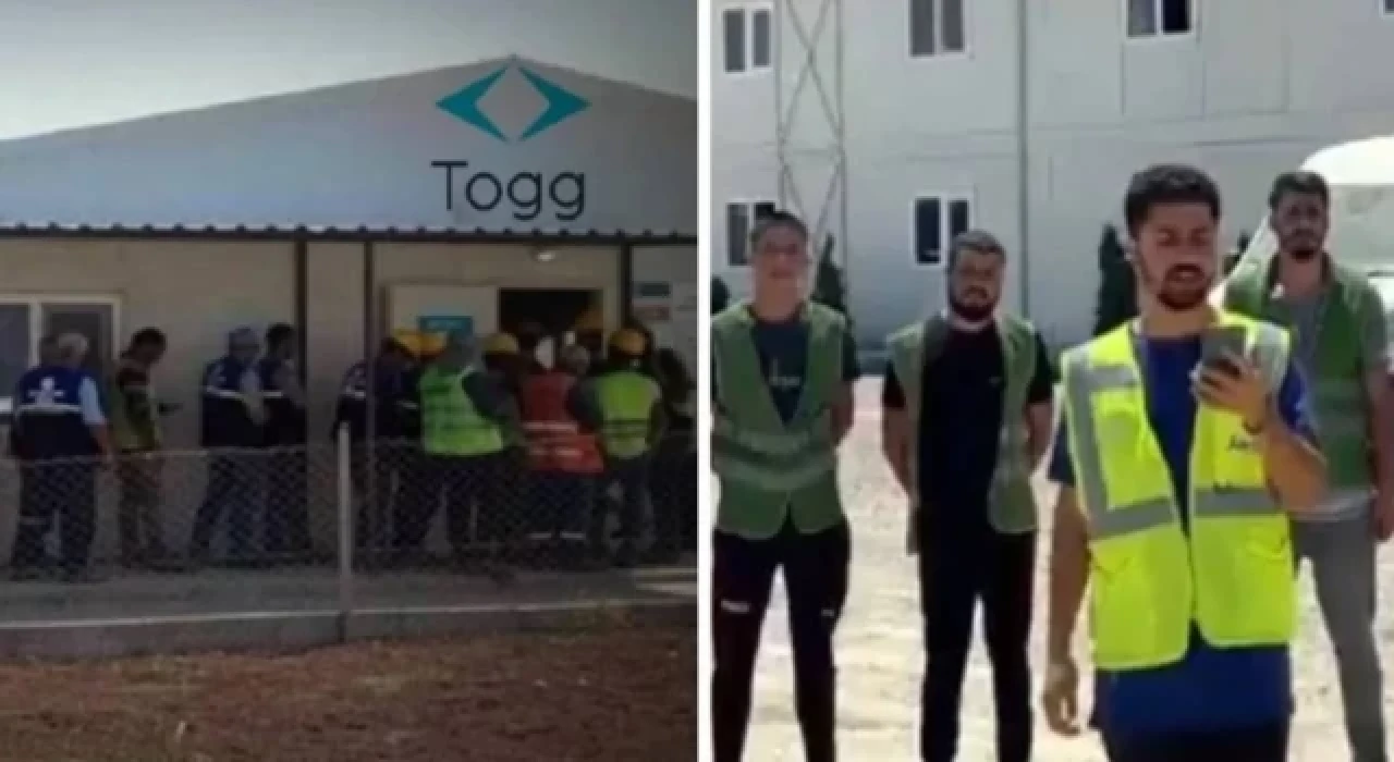 Togg fabrikasında işçiler grevde; "Ücretler iki aydır verilmiyor"