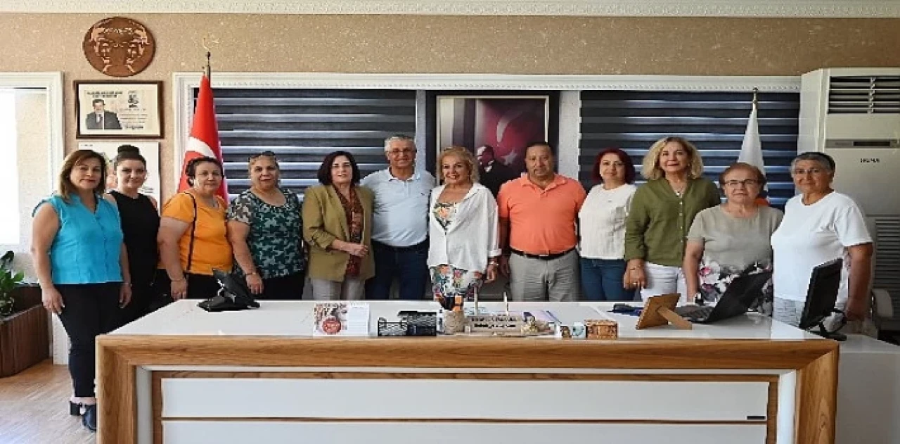 CHP İl Kadın Kolları Başkanı Deveci’den Başkan Topaloğlu’na Ziyaret