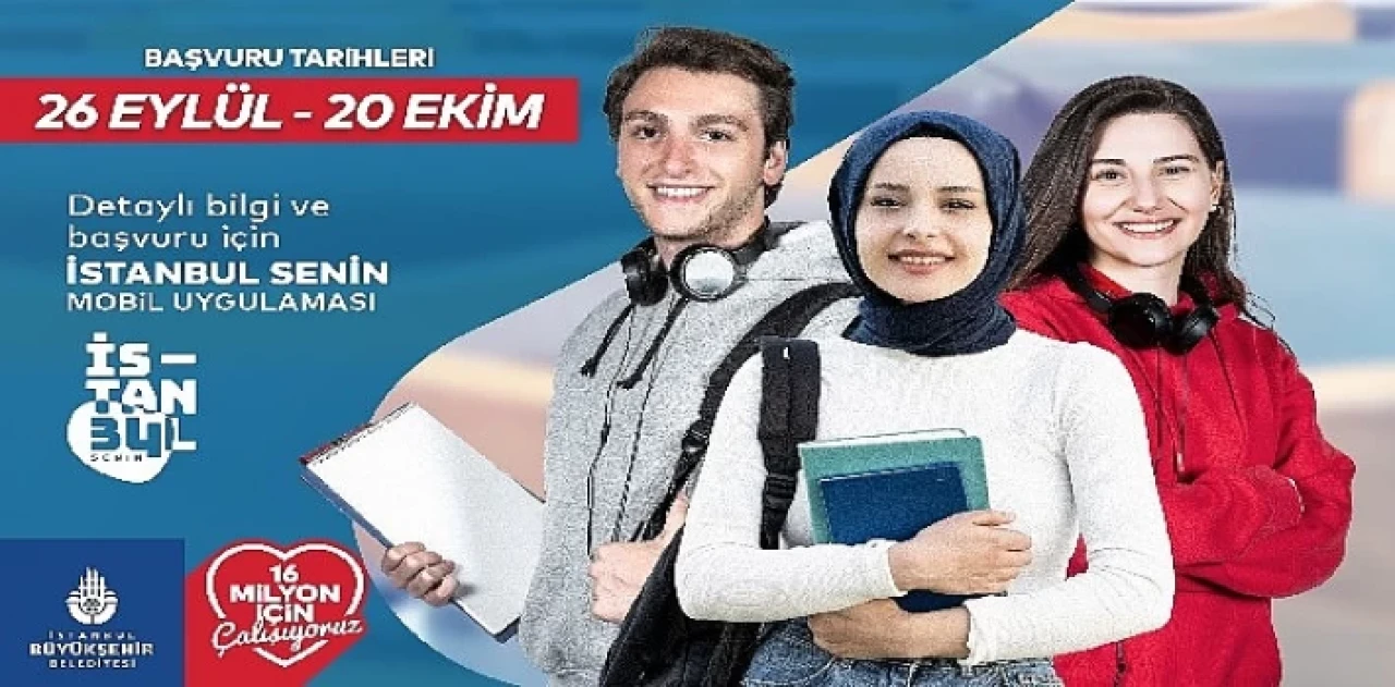 İBB’nin 'Genç Üniversiteli Desteği’ için başvurular başladı