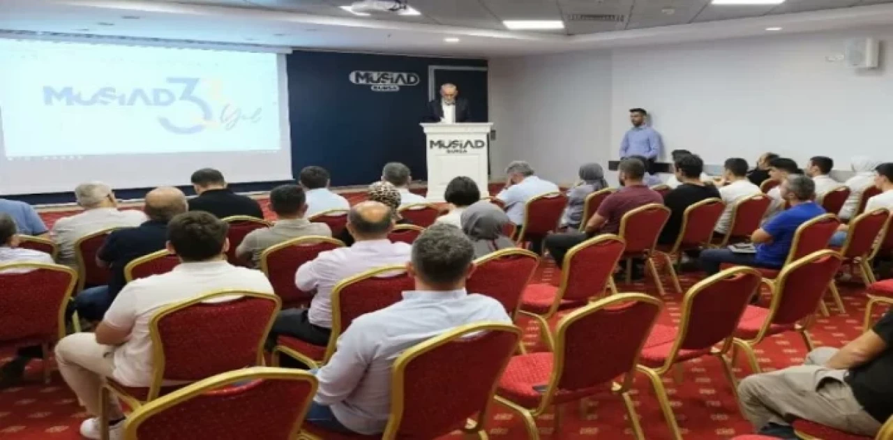 MÜSİAD Bursa ’binalarda yangın güvenliği’ni konuştu