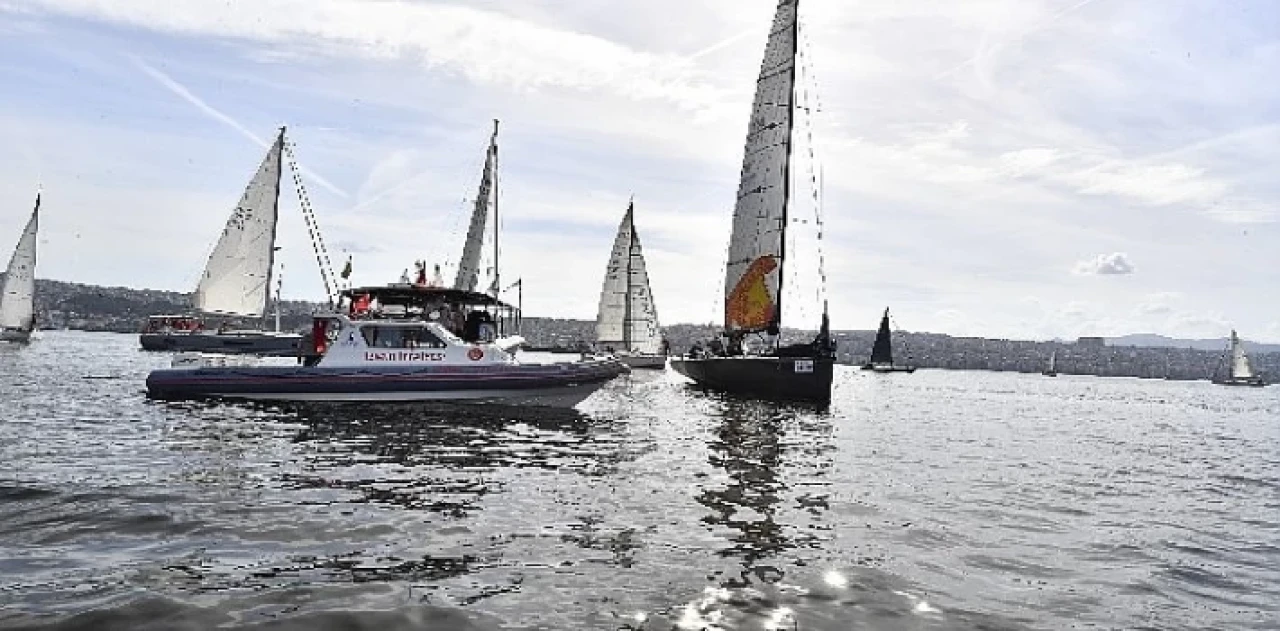 100. yıl şerefine yatlar Körfez’de