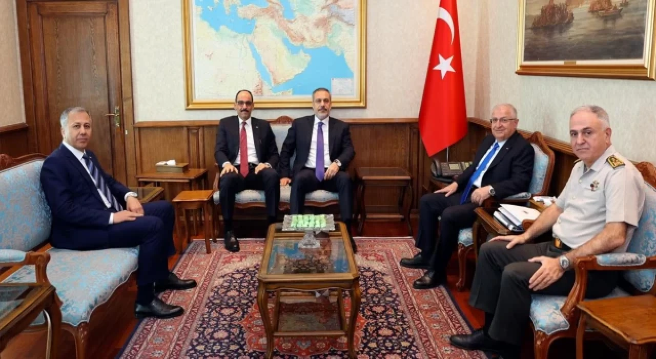 Ankara'da kritik güvenlik toplantısı!