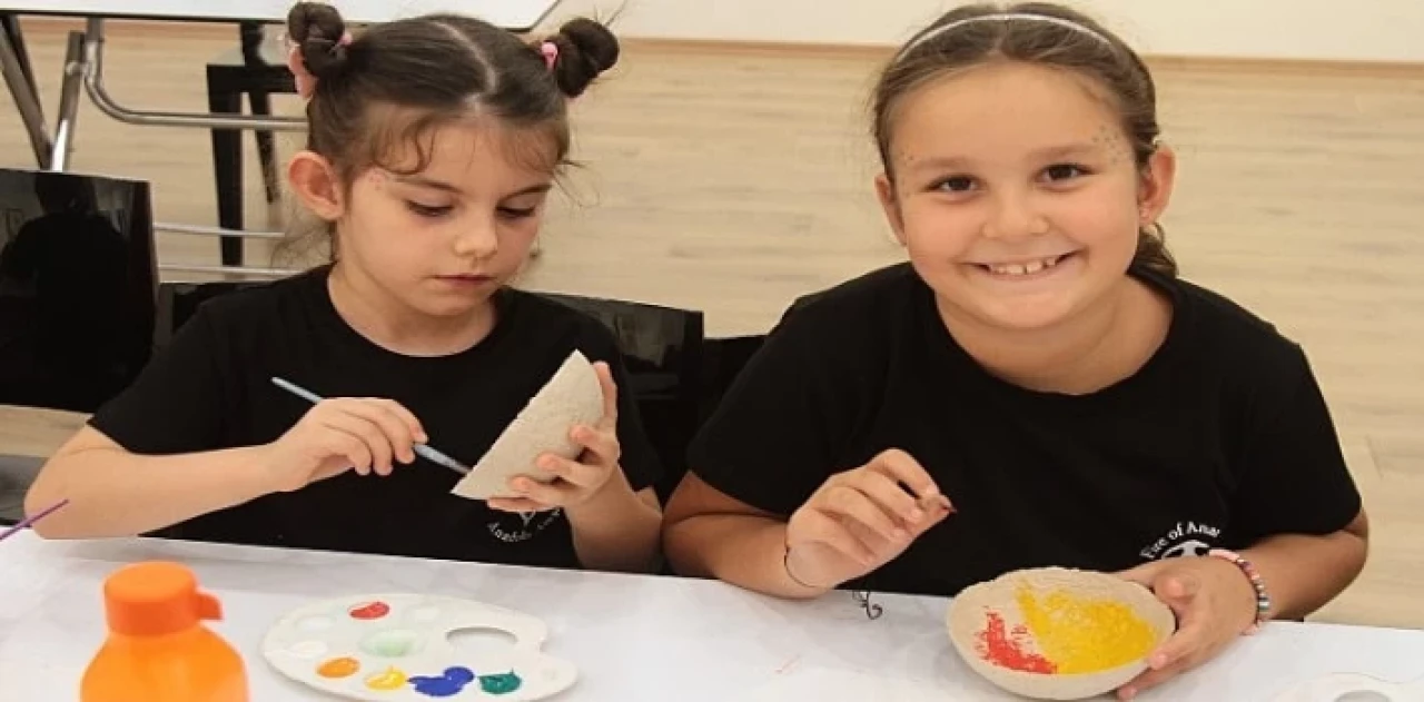 Çocuklar için 'Kağıt Hamurundan Kap Boyama Atölyesi’ 