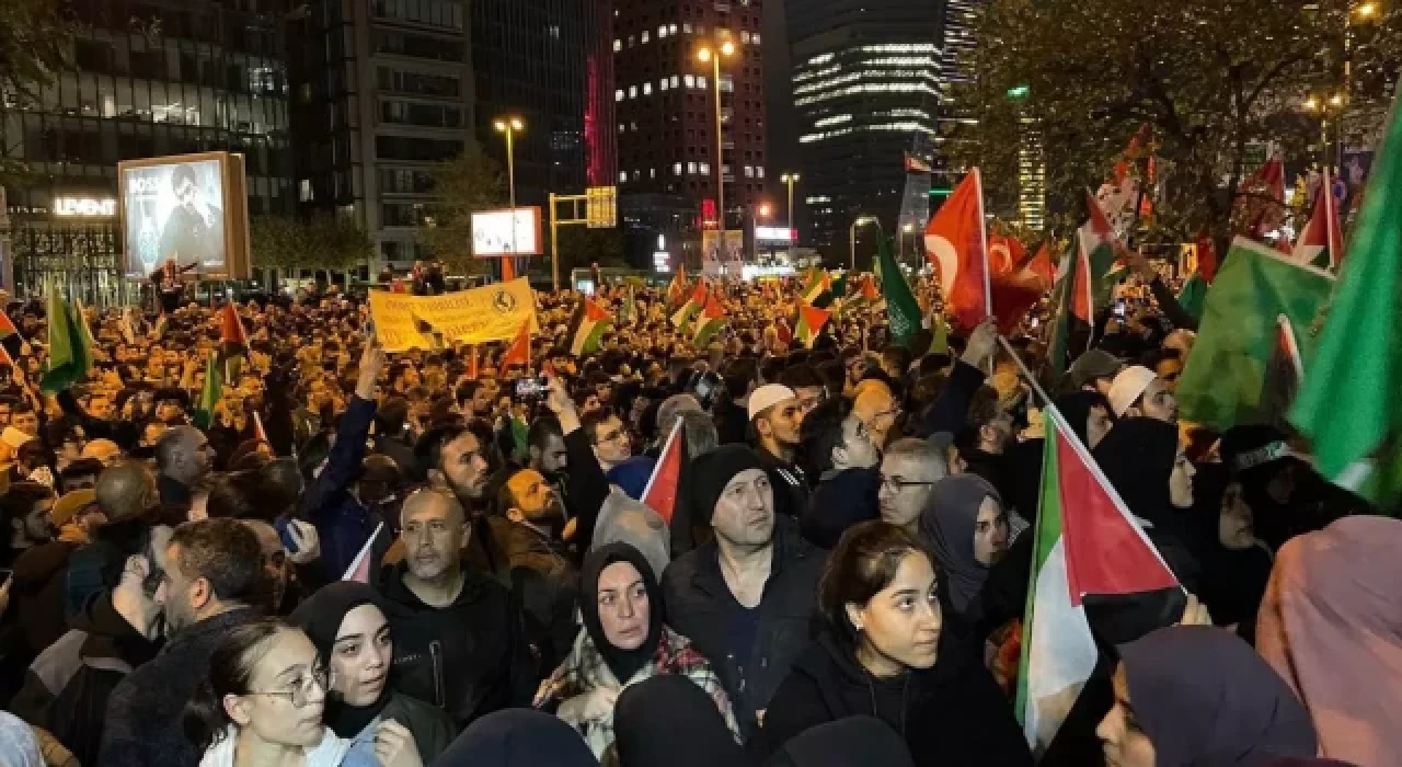 İstanbul Valiliği'nden İsrail protestolarına ilişkin açıklama: 1 kişi hayatını kaybetti, 63 yaralı