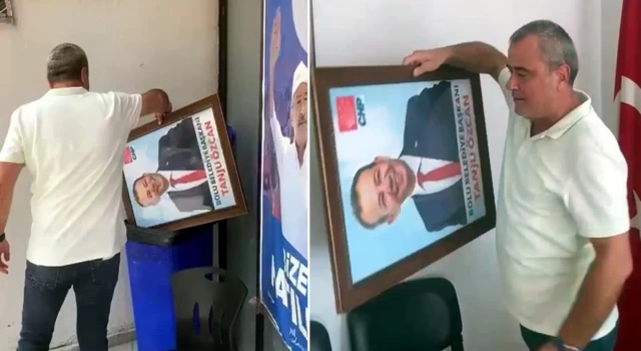 Tanju Özcan’ın fotoğrafını çöpe atan CHP’li disipline sevk edilecek