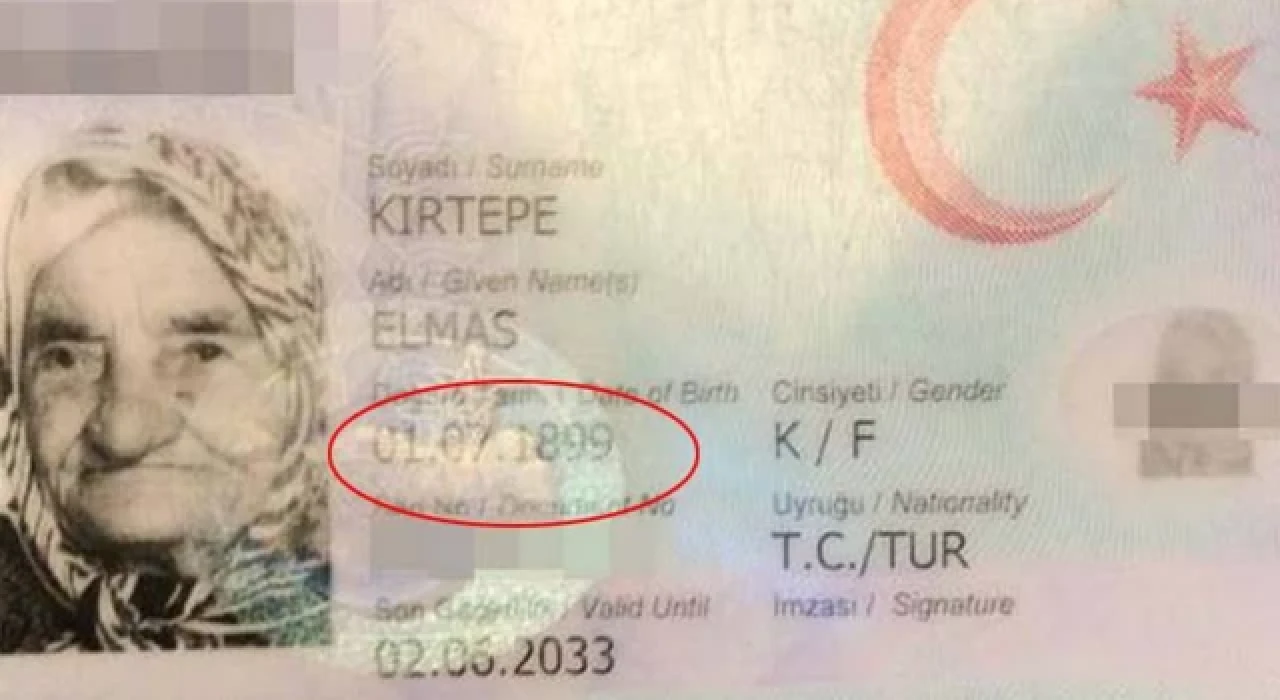 150'den fazla torunu olan Elmas Kırtepe 124 yaşında vefat etti