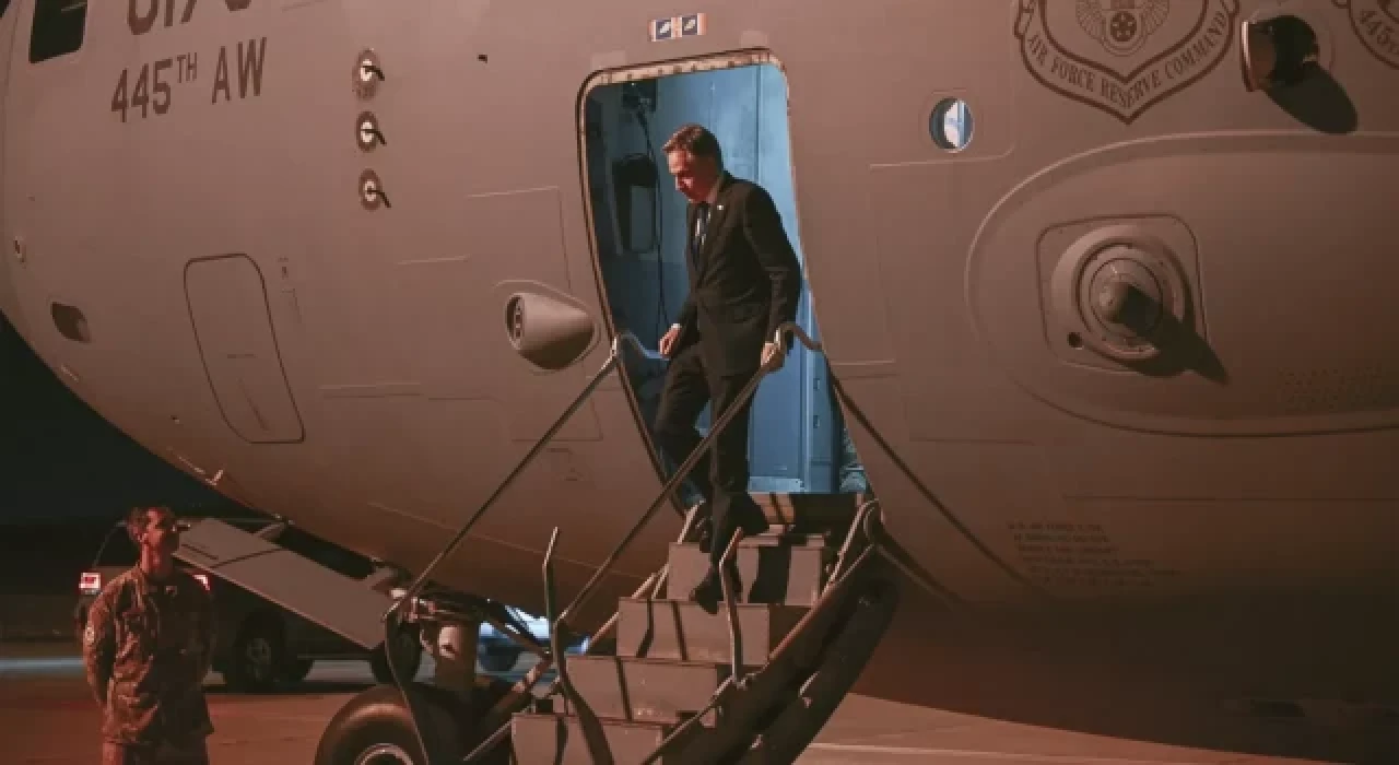 ABD Dışişleri Bakanı Blinken Ankara'ya geldi