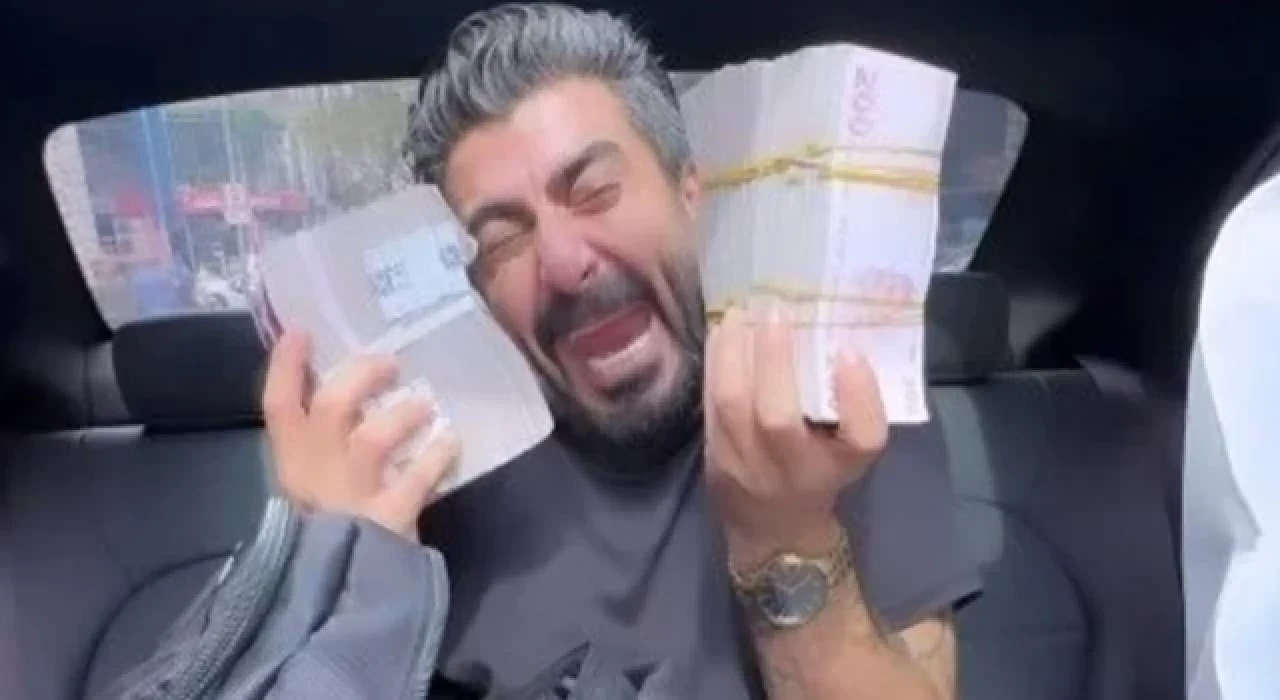 Balya balya para ile videolar çeken TikTok fenomeni Reşit Bozdağ tutuklandı