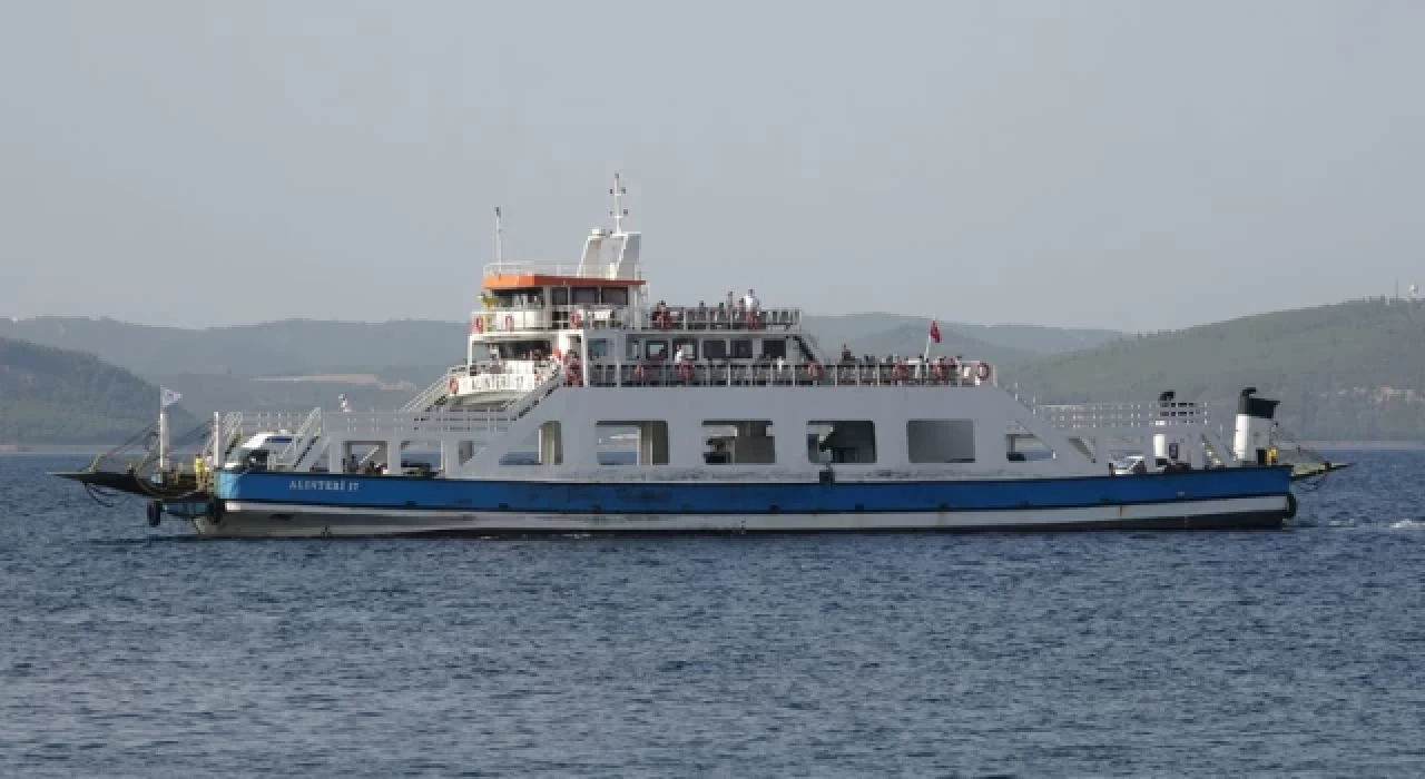 Çanakkale’de feribot hatlarında yarınki bazı seferler iptal edildi