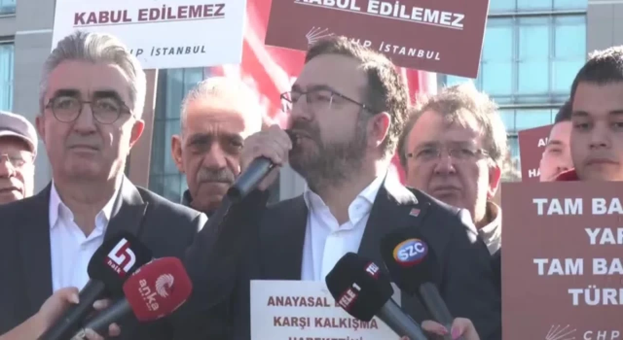 CHP'nin Çağlayan Adliyesi'ndeki adalet nöbeti devam ediyor