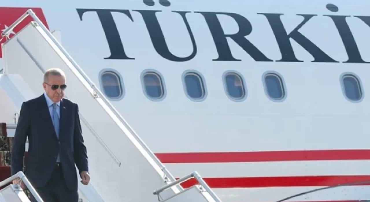 Cumhurbaşkanı Erdoğan, Birleşik Arap Emirlikleri'ne gitti