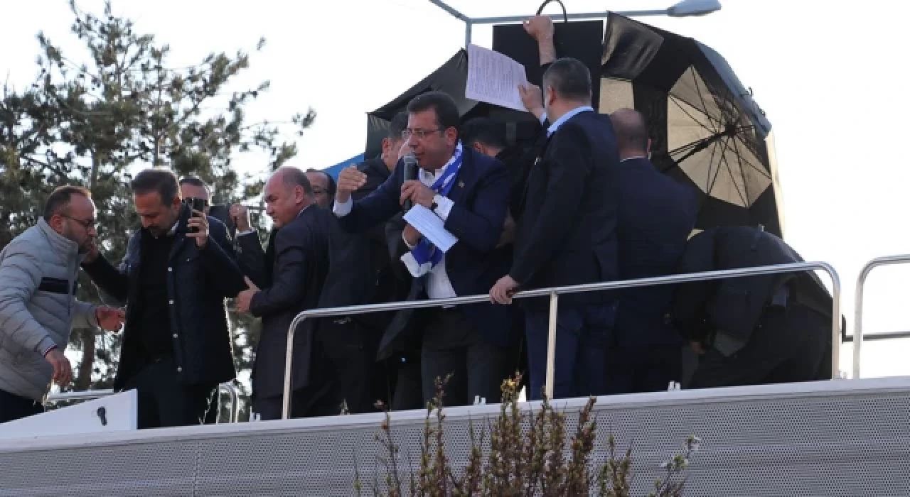 İmamoğlu'na taşlı saldırıda ara karar