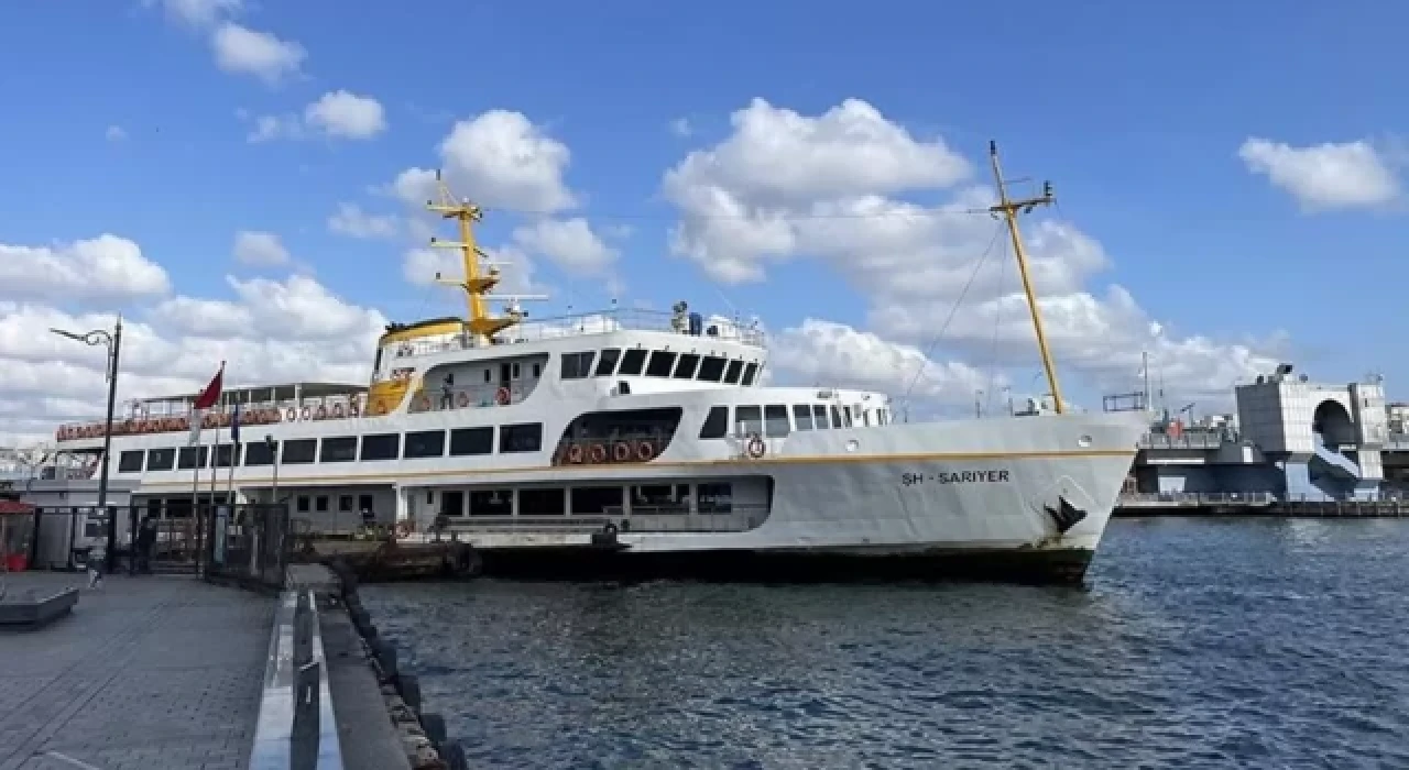 İstanbul Şehir Hatları iptal olan seferleri duyurdu