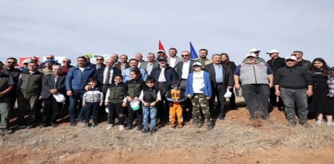 KTO AB Hatıra Ormanı’na 10 bin fidan dikildi
