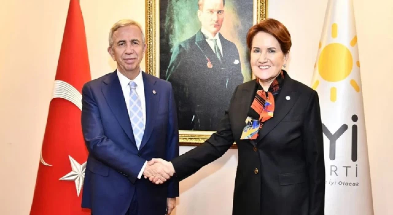 Mansur Yavaş'tan Meral Akşener'e ziyaret