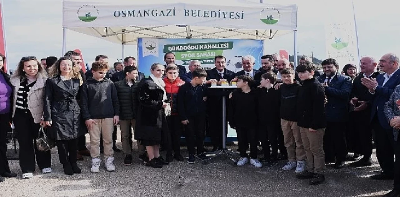 Osmangazi Belediyesi ilçeye bir spor tesisi daha kazandırıyor