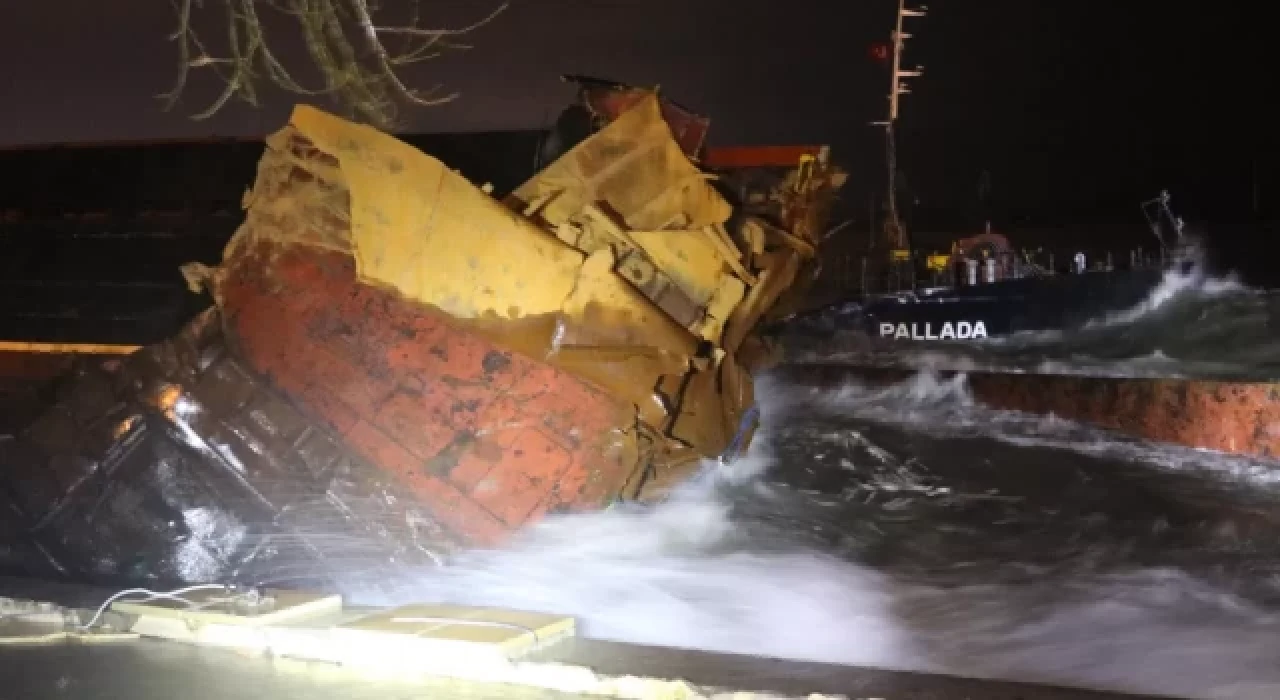 Yerlikaya açıkladı: Fırtınada kaybolan Kafkametler gemisi battı