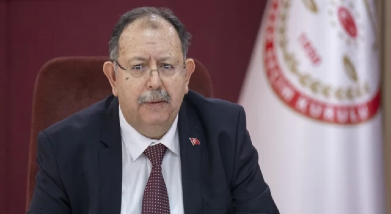 YSK Başkanı Ahmet Yener'den 'yerel seçim' mesajı