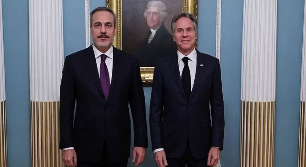 Bakan Fidan, ABD'li mevkidaşı Blinken ile görüştü