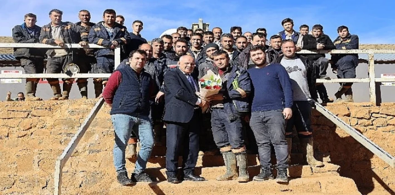 Başkan Öztürk Dünya Madenciler Gününü kutladı