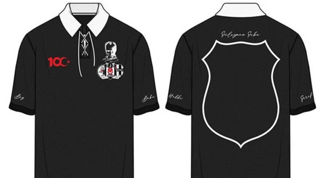 Beşiktaş 100. yıla özel formasını tanıttı