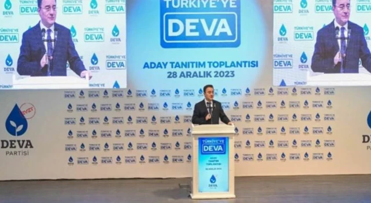 DEVA Partisi 75 belediye başkan adayını tanıttı
