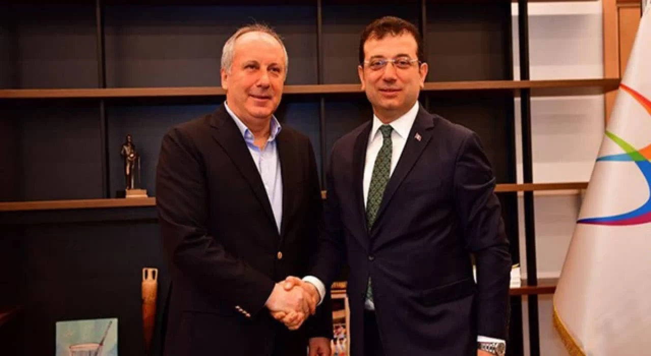 İmamoğlu, İnce ile görüşmesini anlattı: İstanbul'a destek olacağını tarafıma iletti