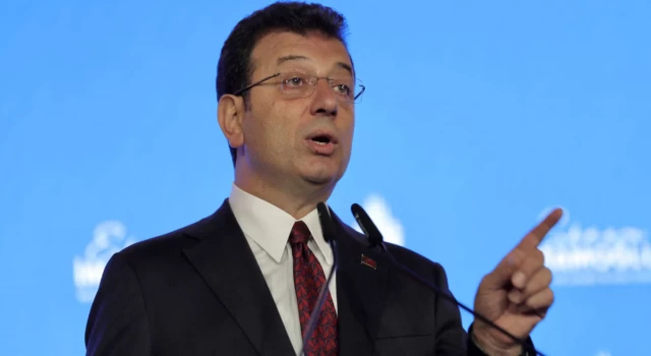 İmamoğlu: Kanal hayalleriyle İstanbul'u mahvetmelerine izin vermeyeceğiz