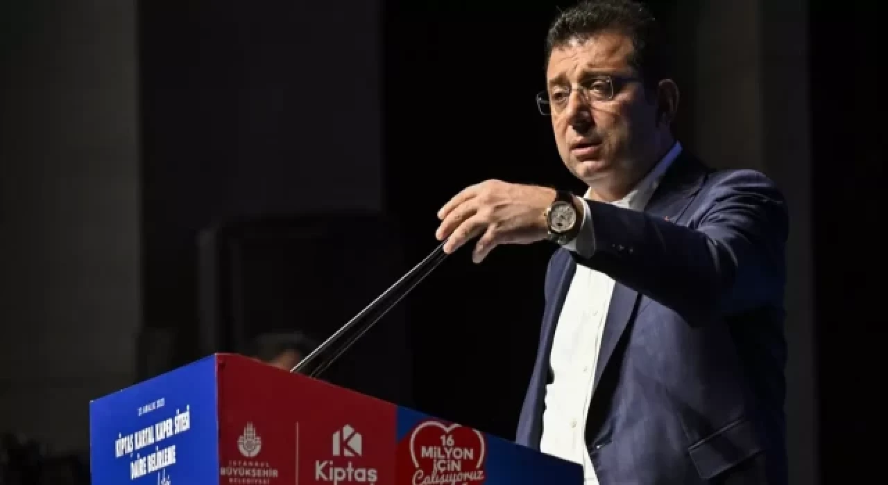 İmamoğlu: Mülteci ve sığınmacı politikası Türkiye'nin 30-40 yıl sonra büyük sorunu olacak