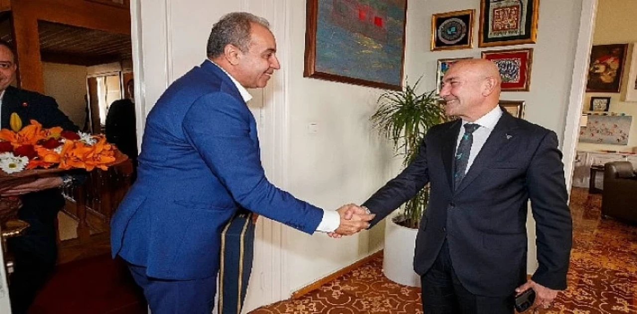 İzmir Veteriner Hekimleri Odası’ndan Soyer’e destek ziyareti  Özkan: “En büyük şansımız Tunç Başkan”