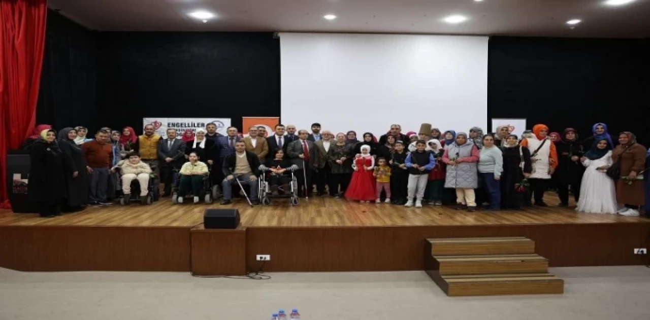 Kayseri Hacılar’da engelliler unutulmadı