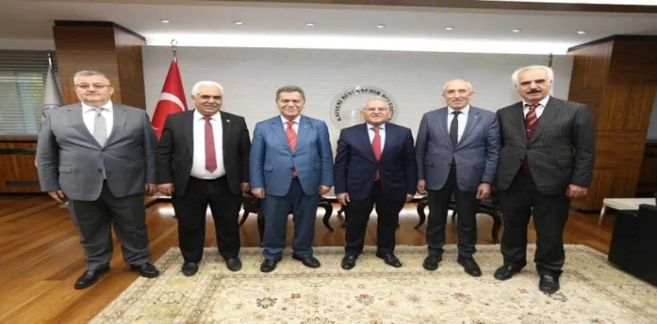 KESOB heyetinden Kayseri Büyükşehir’e ziyaret