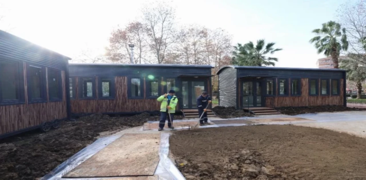 Kocaeli’de çocuklar ’lokomotif köyü’ çok sevecek