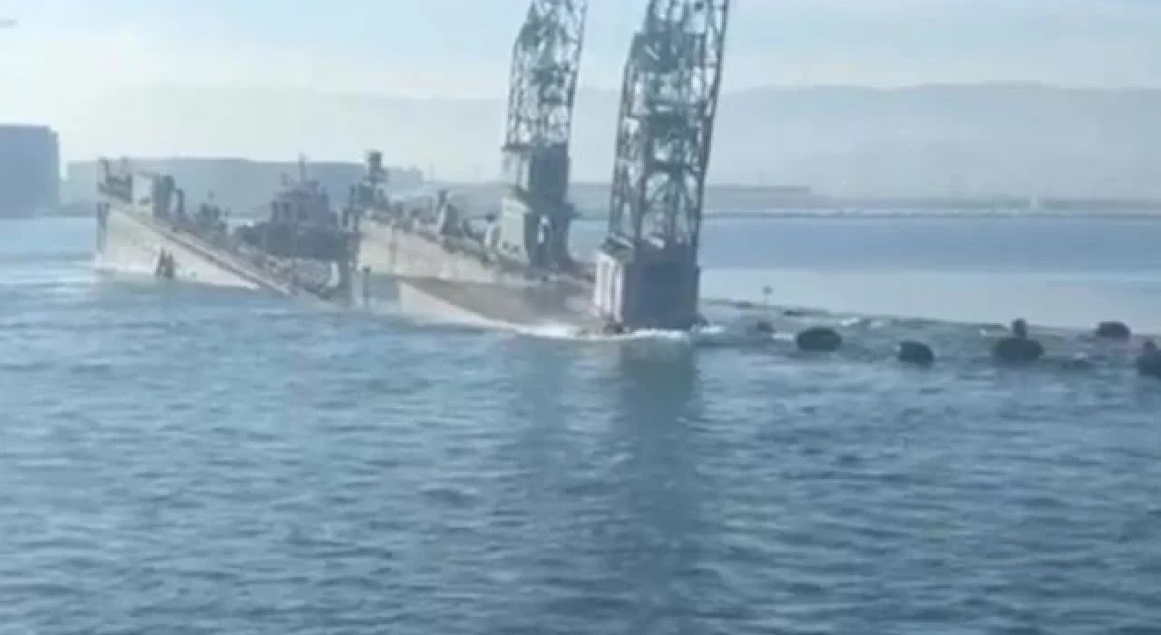 Kocaeli'de üzerinde 24 kişi bulunan yüzer havuz battı