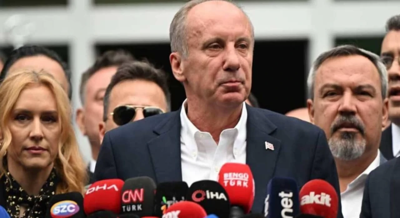 Muharrem İnce'den ortak bildiriye imza atmayan CHP'ye eleştiri