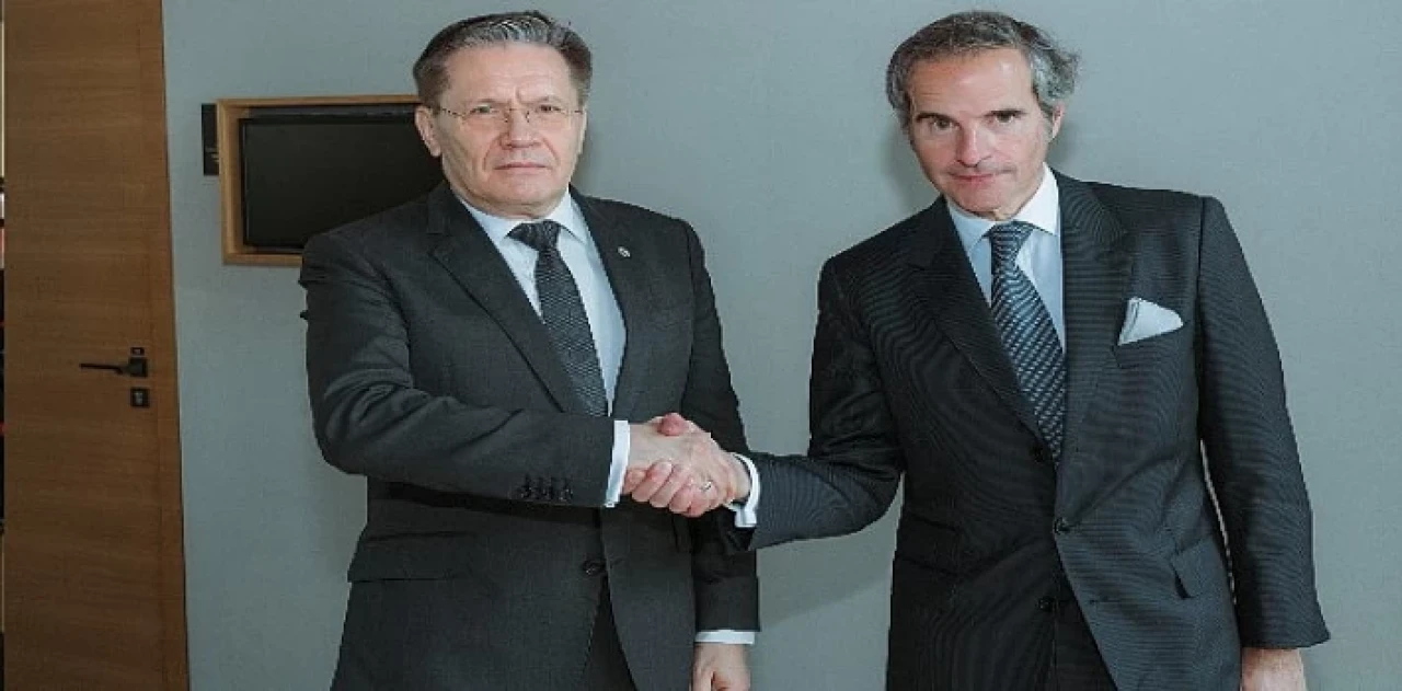 Rosatom Genel Müdürü Likhachev ve IAEA Genel Direktörü Grossi COP-28 kapsamında bir araya geldi