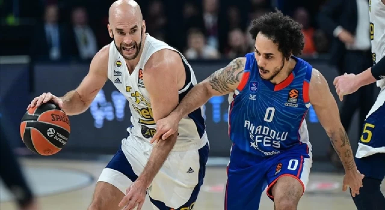 THY Avrupa Ligi'nde Fenerbahçe Beko deplasmanda Anadolu Efes'i mağlup etti