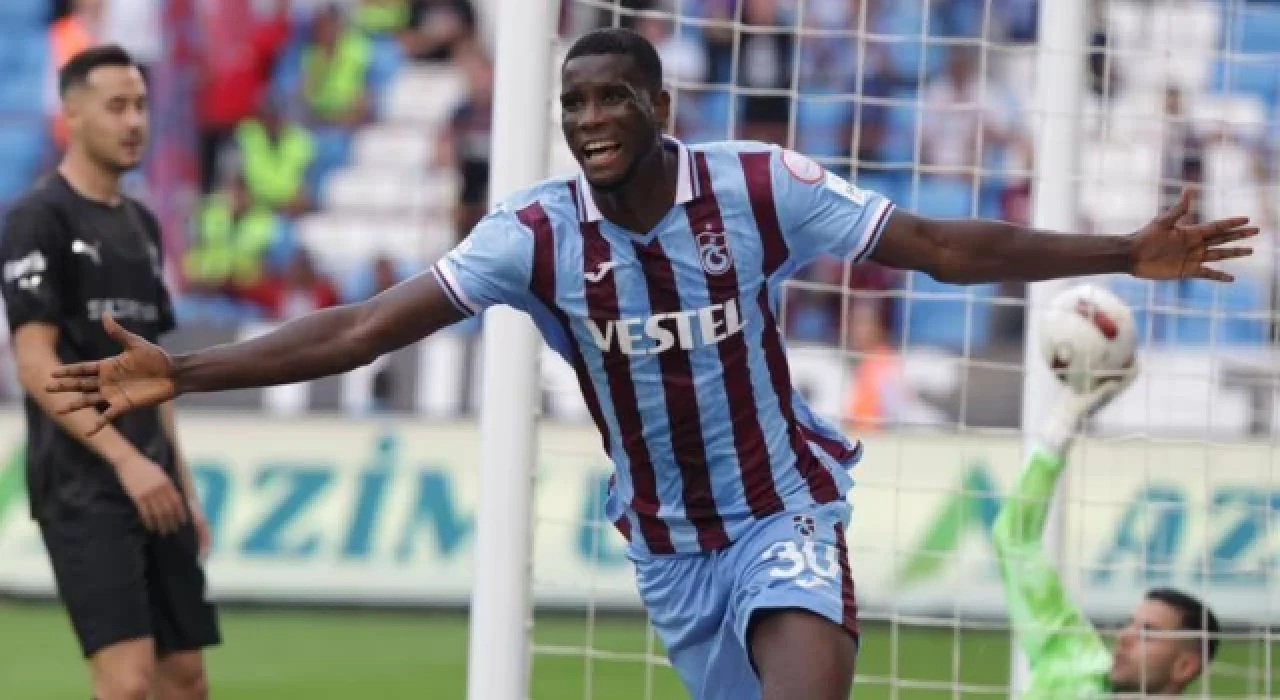 Trabzonspor'da Paul Onuachu, Galalatasaray ve Beşiktaş maçlarını kaçırabilir