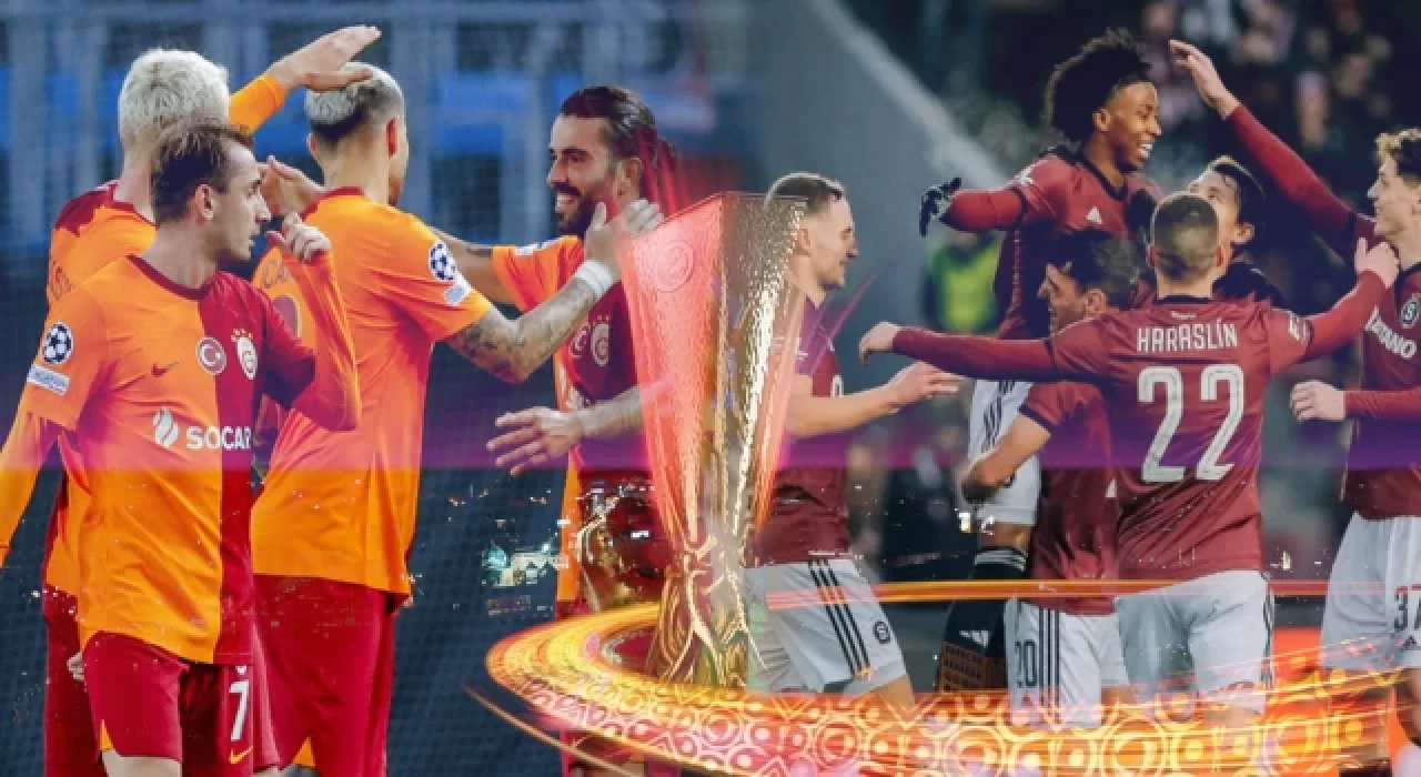 UEFA Avrupa Ligi'nde Galatasaray'ın rakibi Sparta Prag oldu