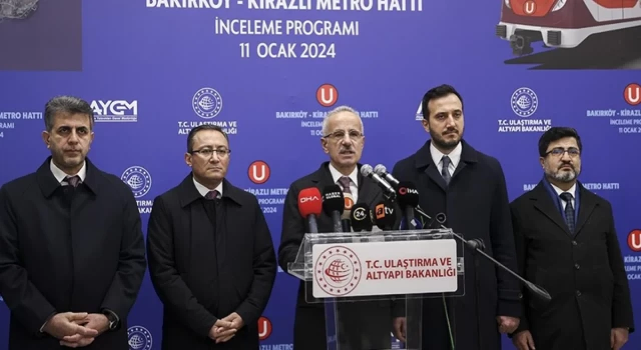 Bakırköy-Kirazlı Metro Hattı şubat sonunda açılıyor